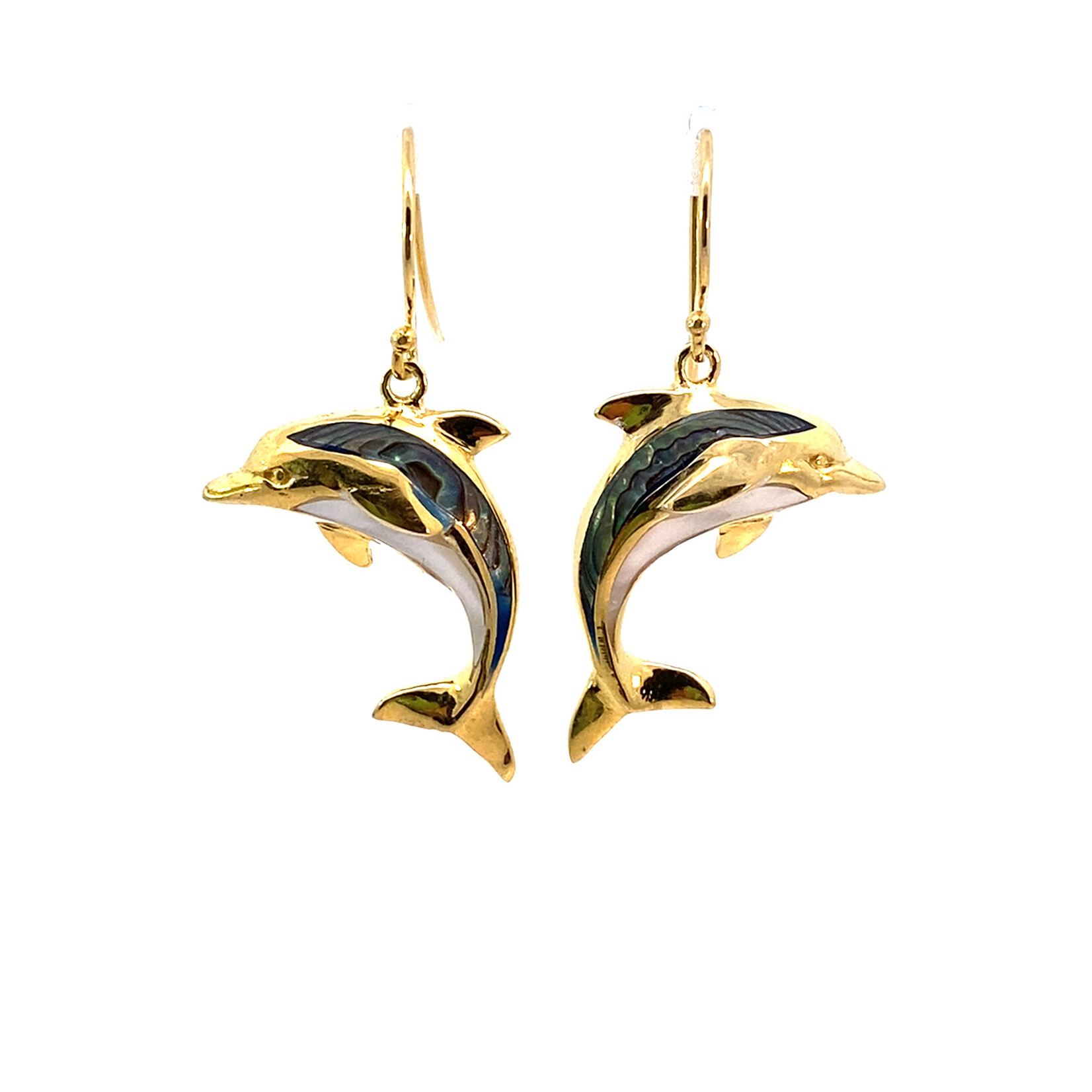 18K Vermeil Aumakua Dolphin earrings
