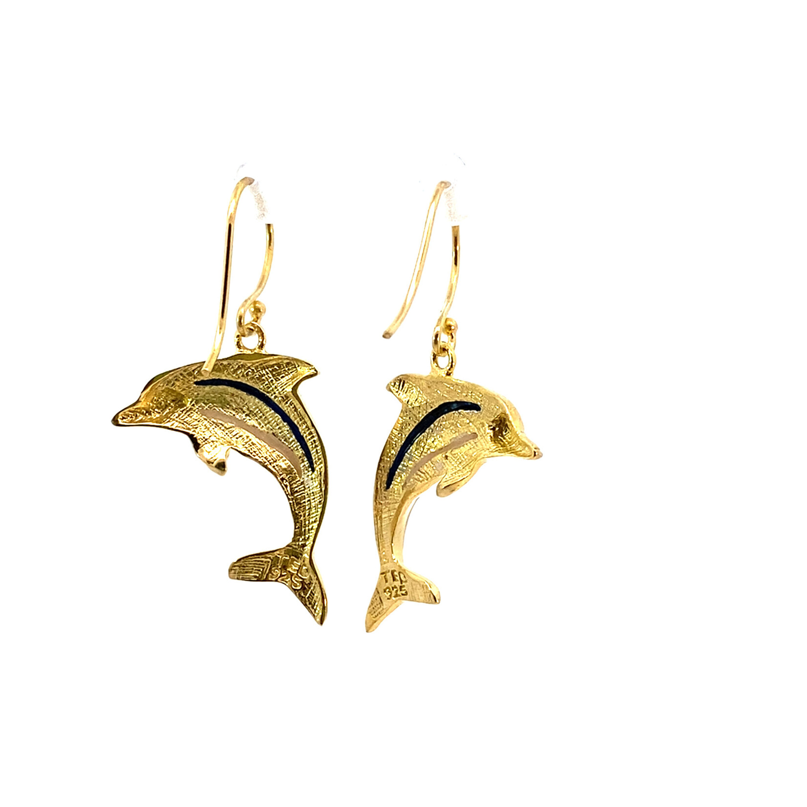 18K Vermeil Aumakua Dolphin earrings