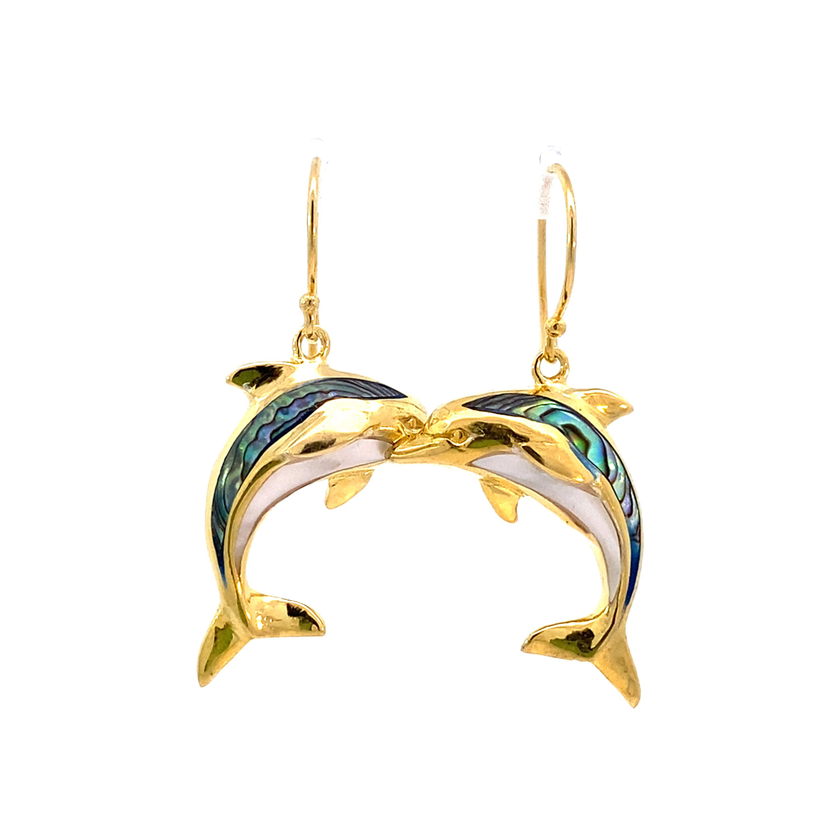 18K Vermeil Aumakua Dolphin earrings