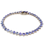 Sterling Silver 7" Tanzanite EFFY Bracelet