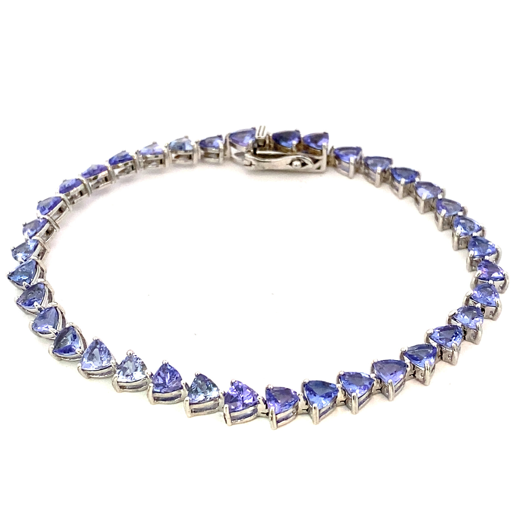 Sterling Silver 7" Tanzanite EFFY Bracelet