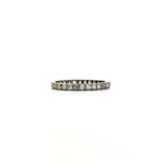 Platinum Diamond Anniversary Band size 6.75 D+/-.81ctw