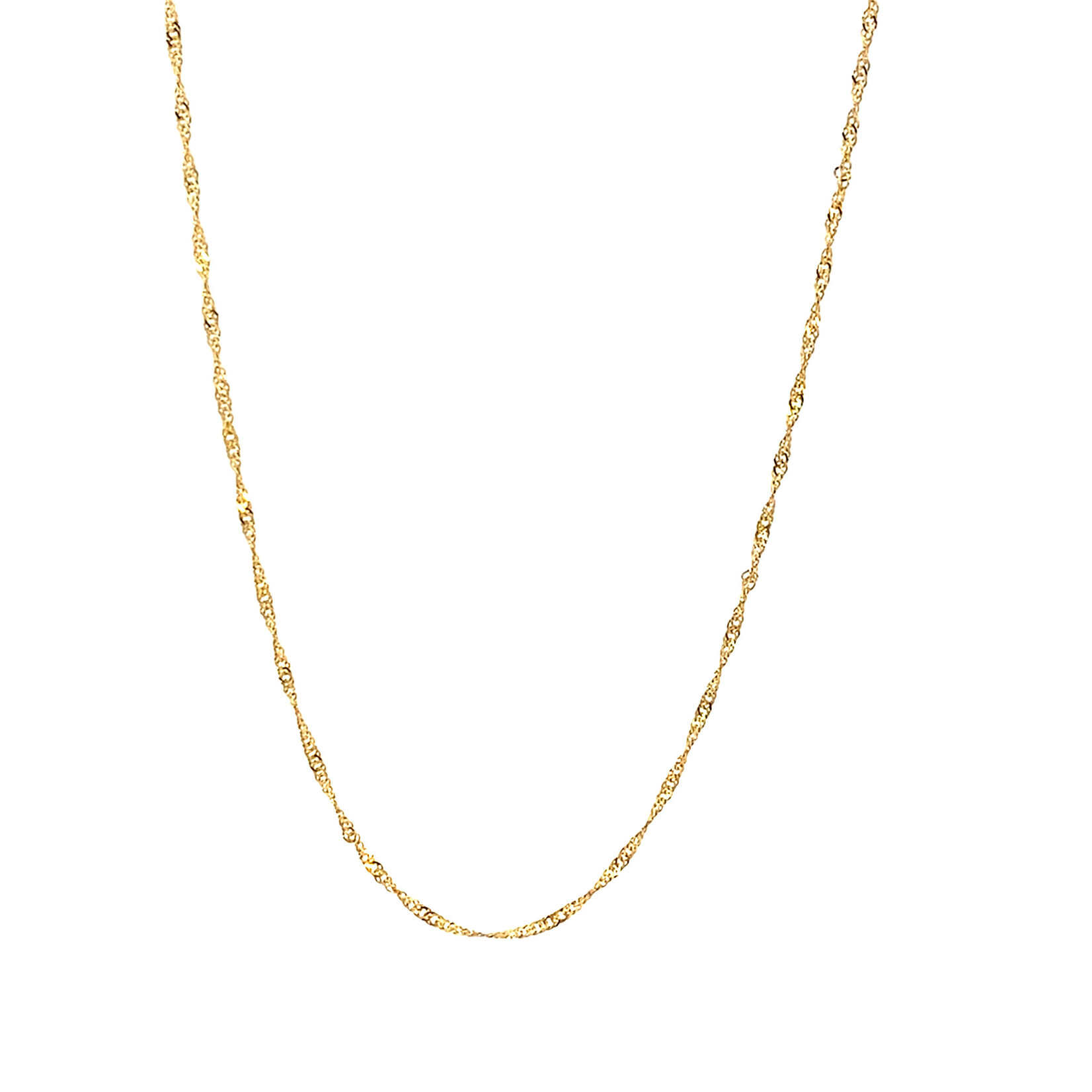14K Yellow Gold 16" Loose Rope Chain