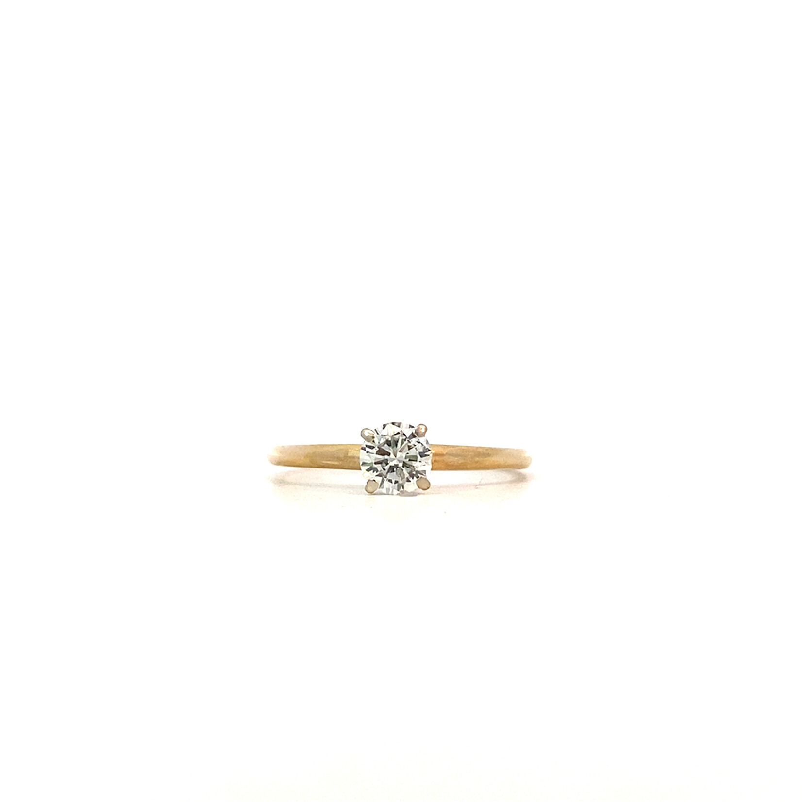 14K Yellow Gold Diamond Wedding Set size 8