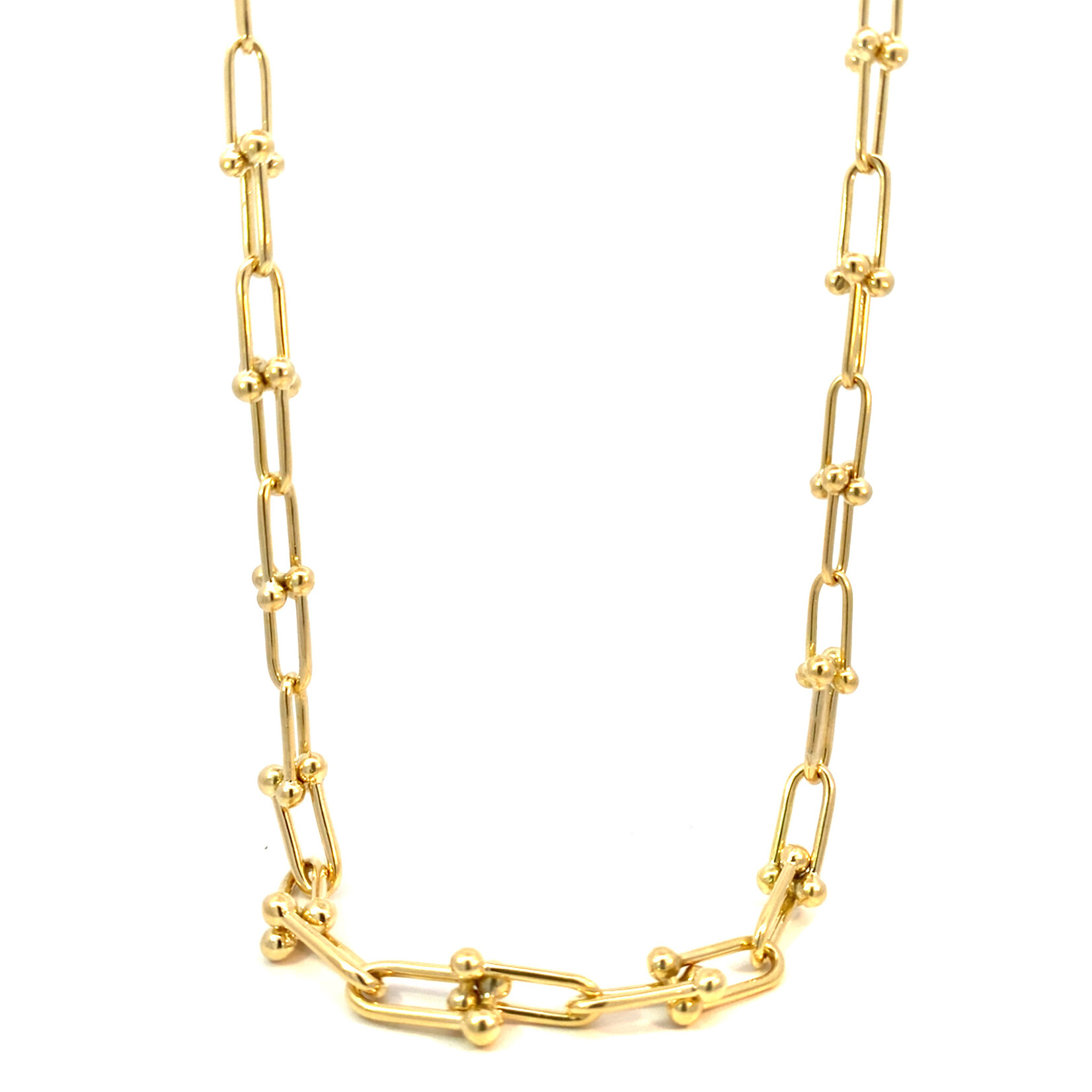 18K Yellow Gold 17.5" Hardwear Inspired Necklace