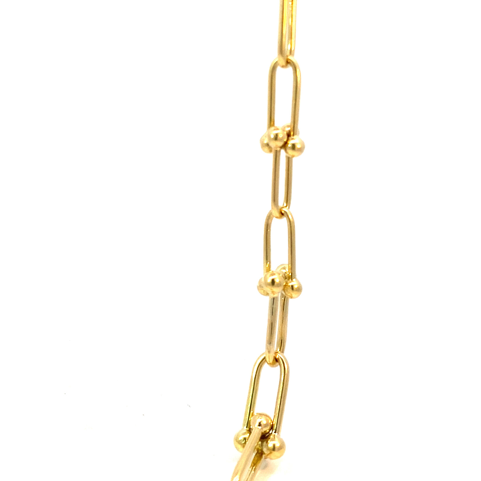 18K Yellow Gold 17.5" Hardwear Inspired Necklace