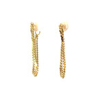 14K Yellow Gold S Link Hoops