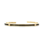 14K Yellow Gold Elephant Hair Cuff (Tested)