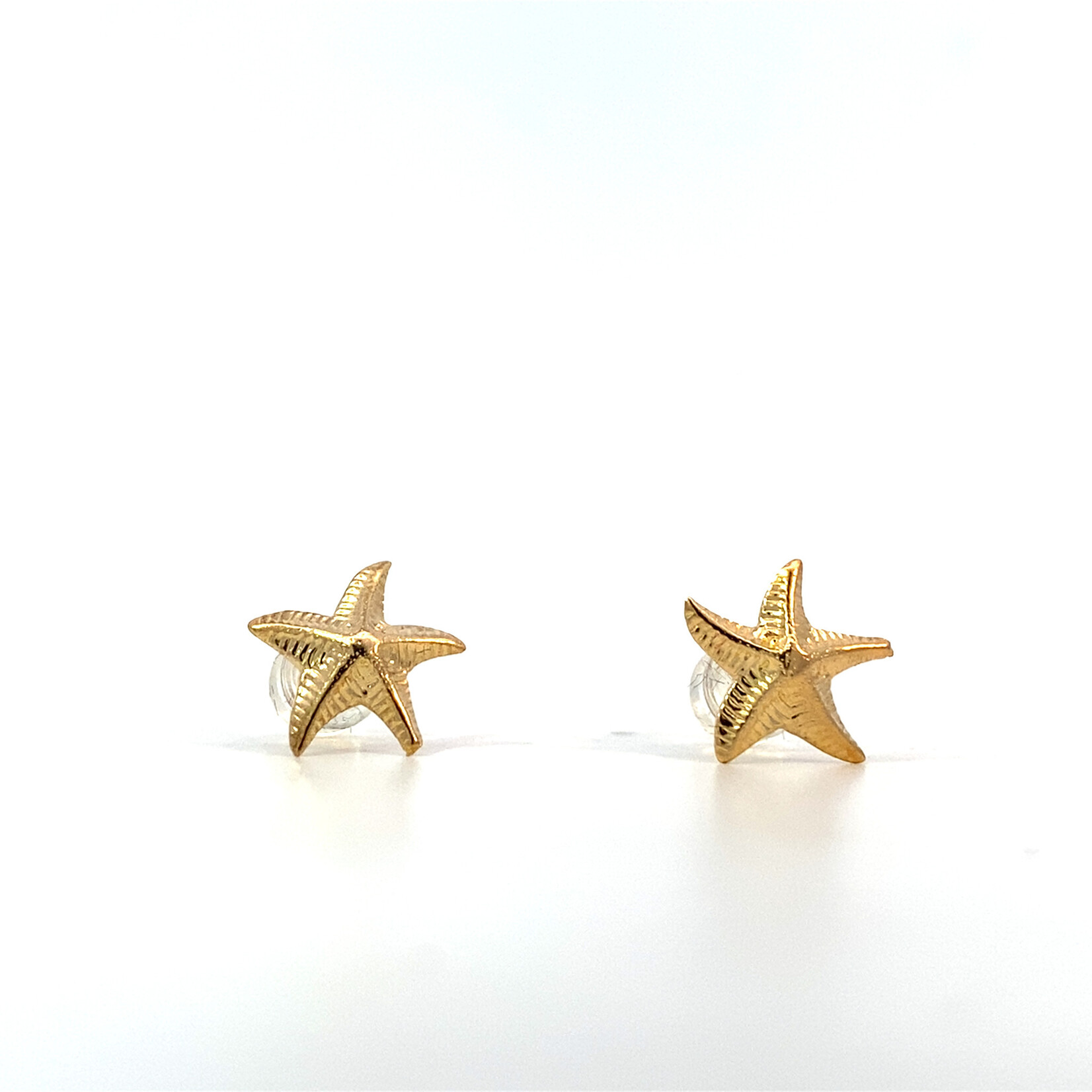 14K Yellow Gold Madi K Starfish Studs
