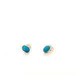 Sterling Silver Turquoise Studs
