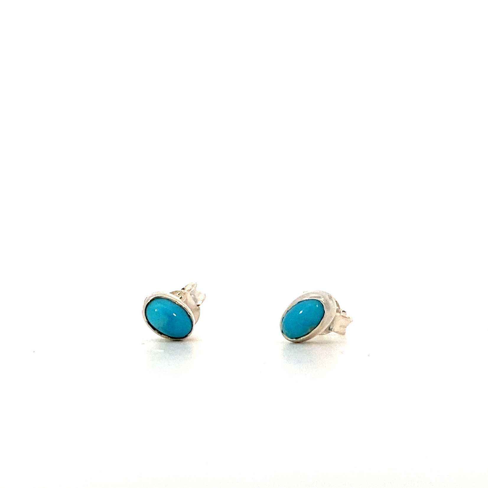 Sterling Silver Turquoise Studs