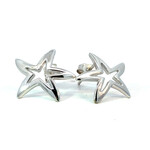 Sterling Silver 12mm Sea Star post earrings