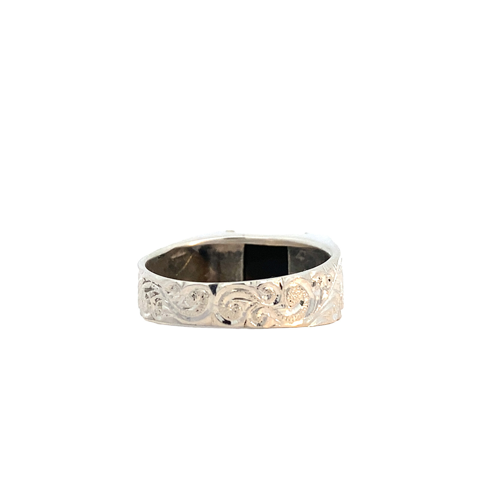 Kai Makani Sterling Silver Kai Makani Onyx Signet Ring sz9
