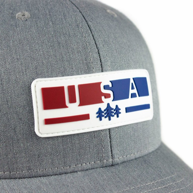 Merica USA Patch Trucker Hat