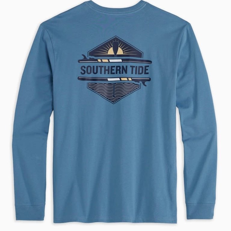Southern Tide Paddle Board Sunset L/S Tee