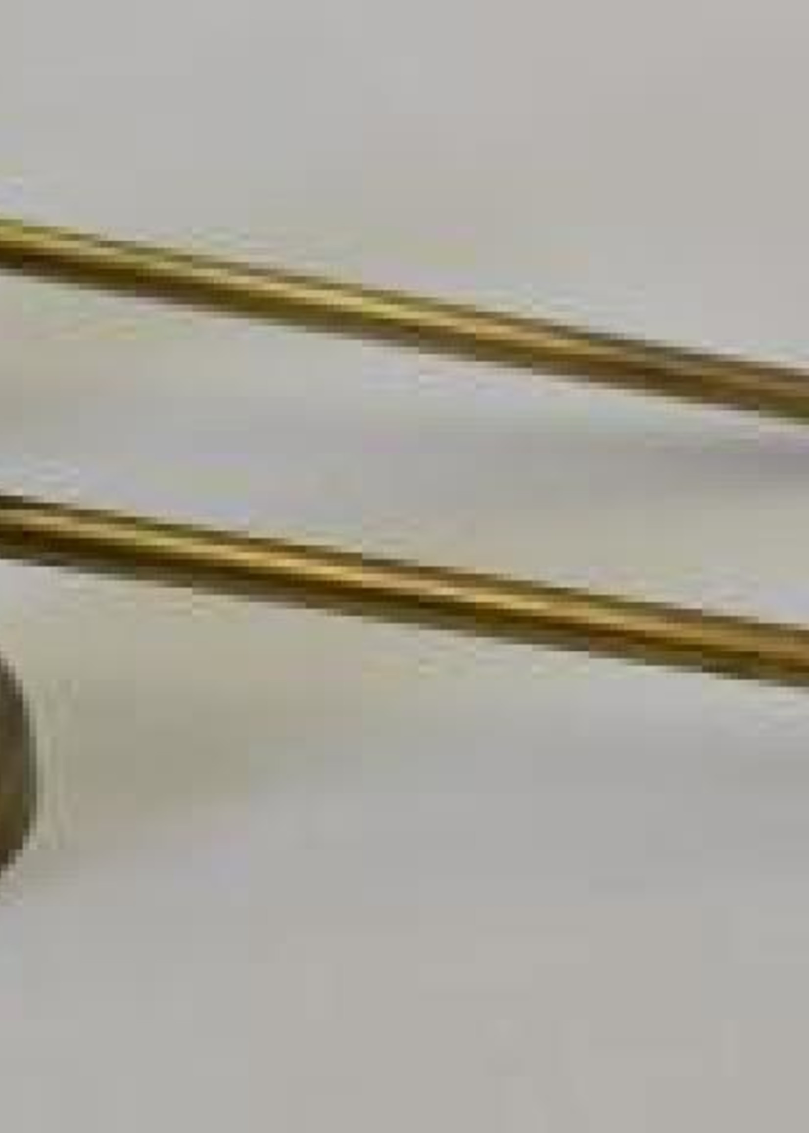 Antique Honey Gold Finish Swivel Metal Candle Snuffer 5"