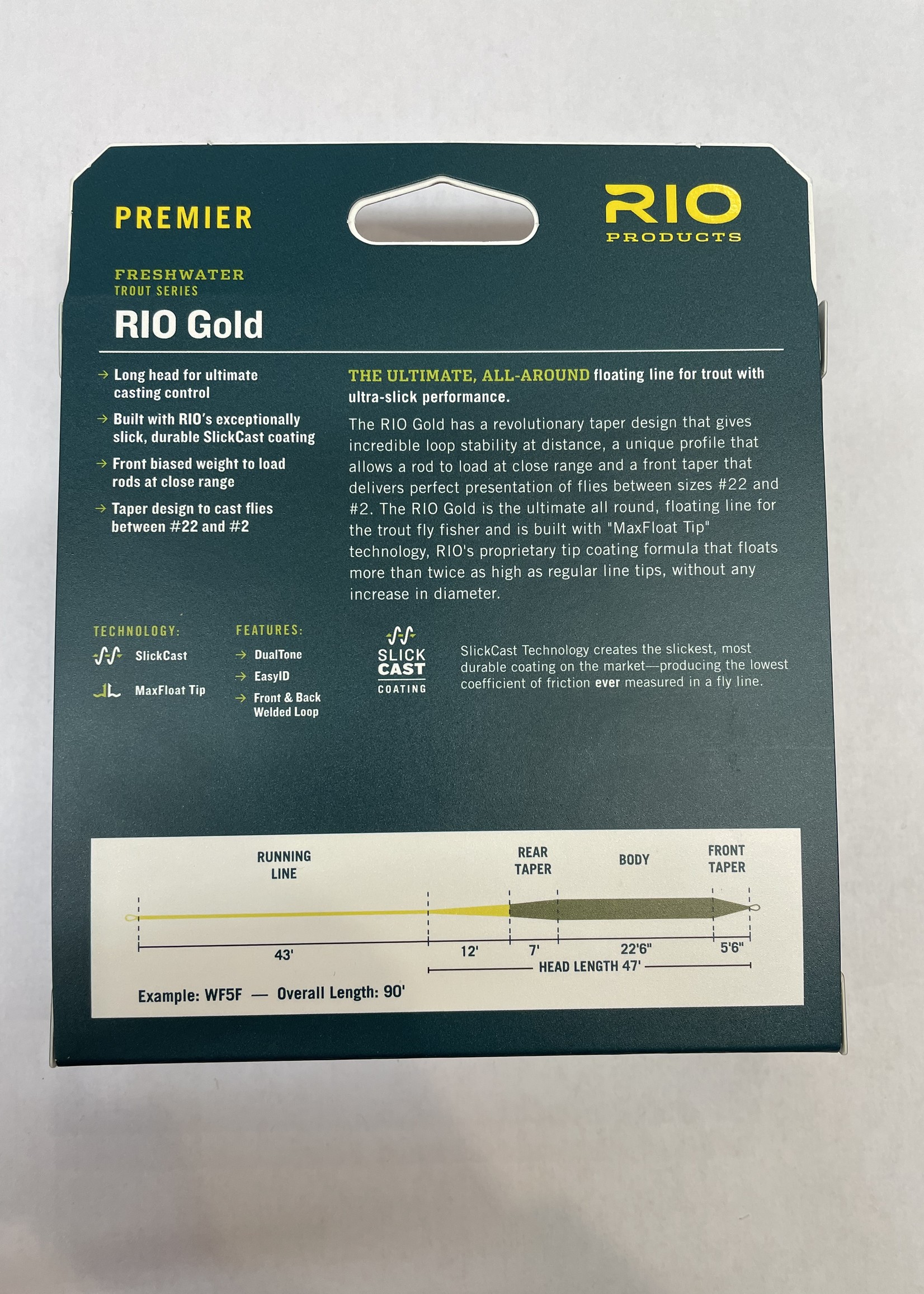 Rio Rio Gold Premier Fly Line