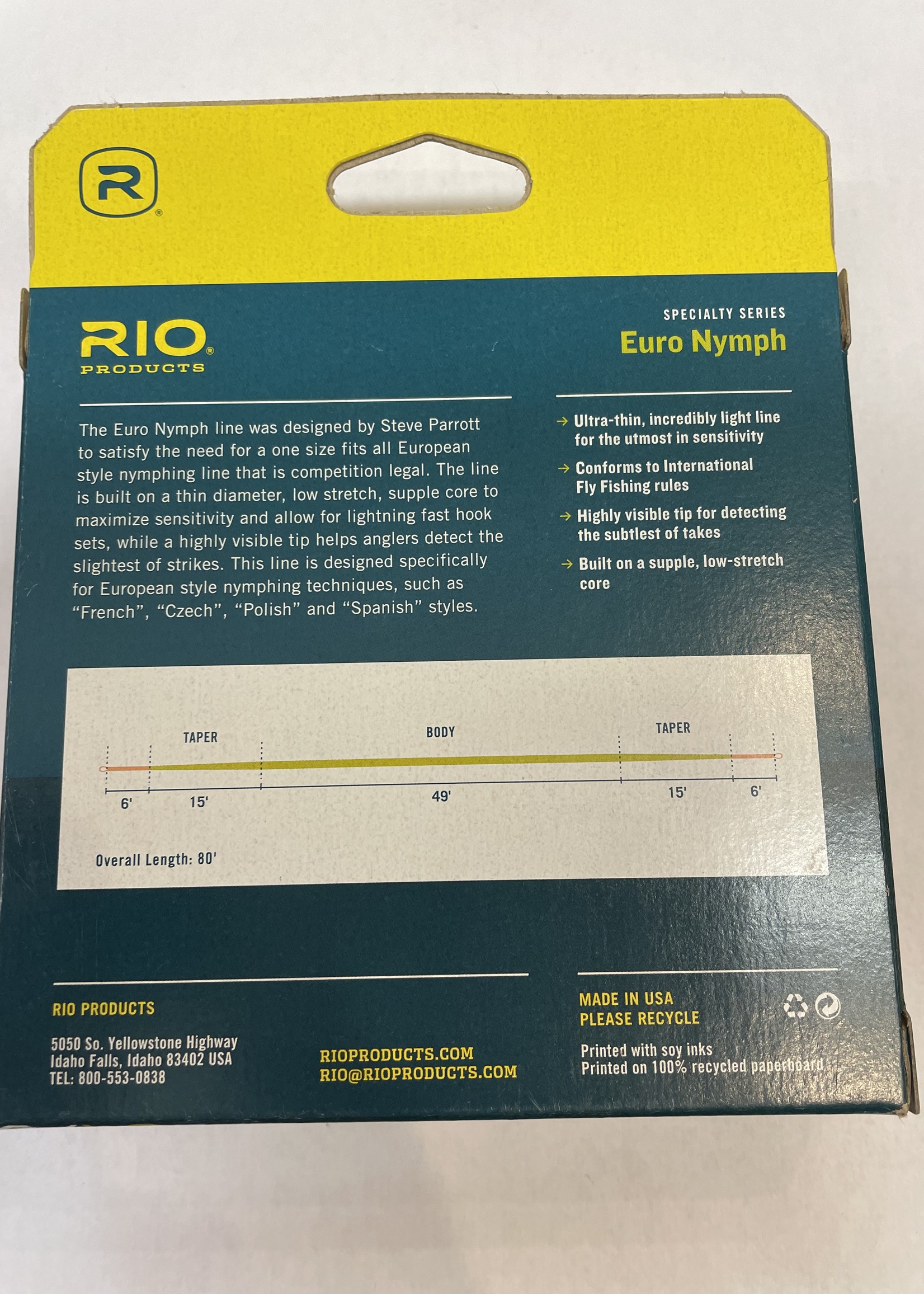 Rio Rio Euro Nymph