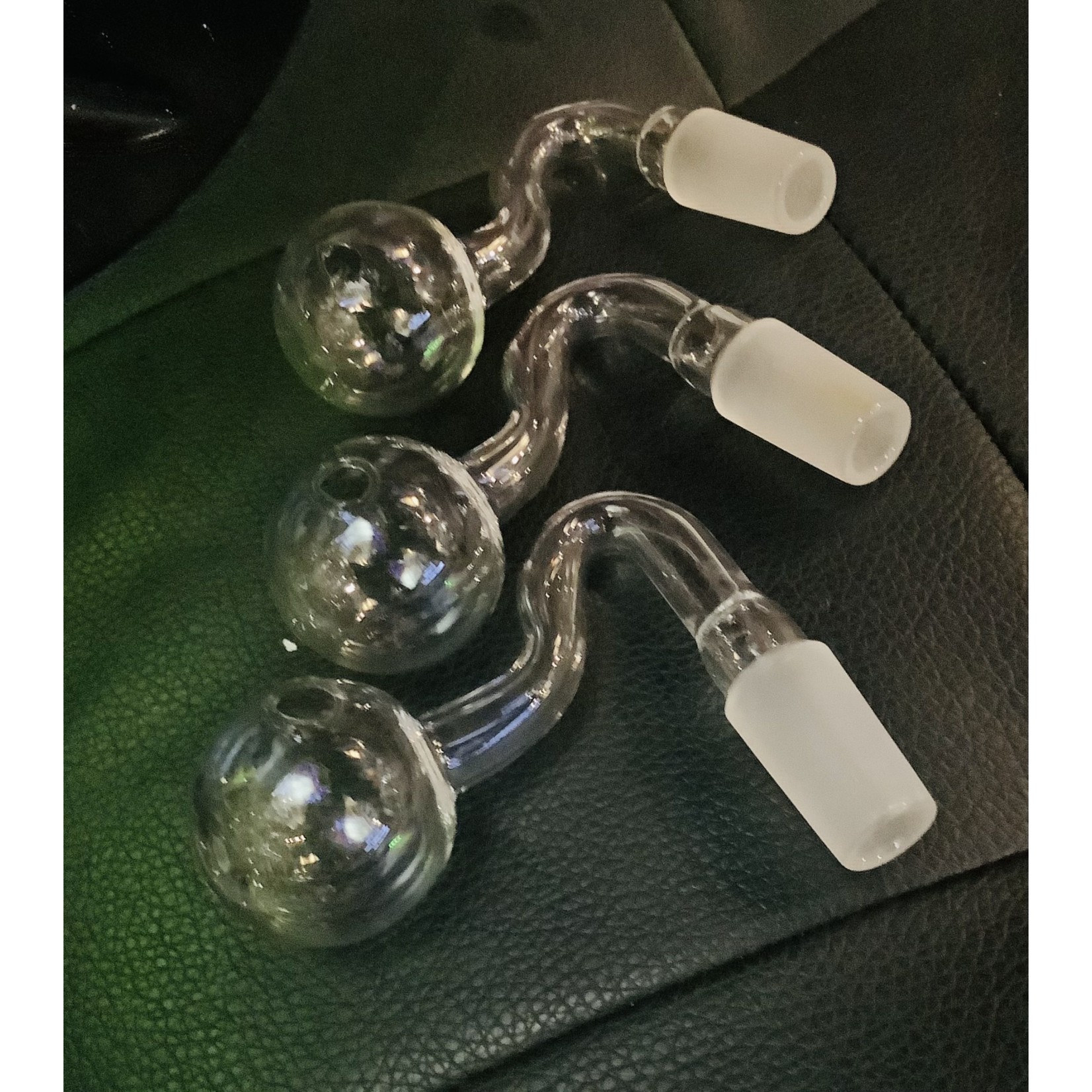 14mm Male Color Swoop Oil Burner Bubbler Attachment