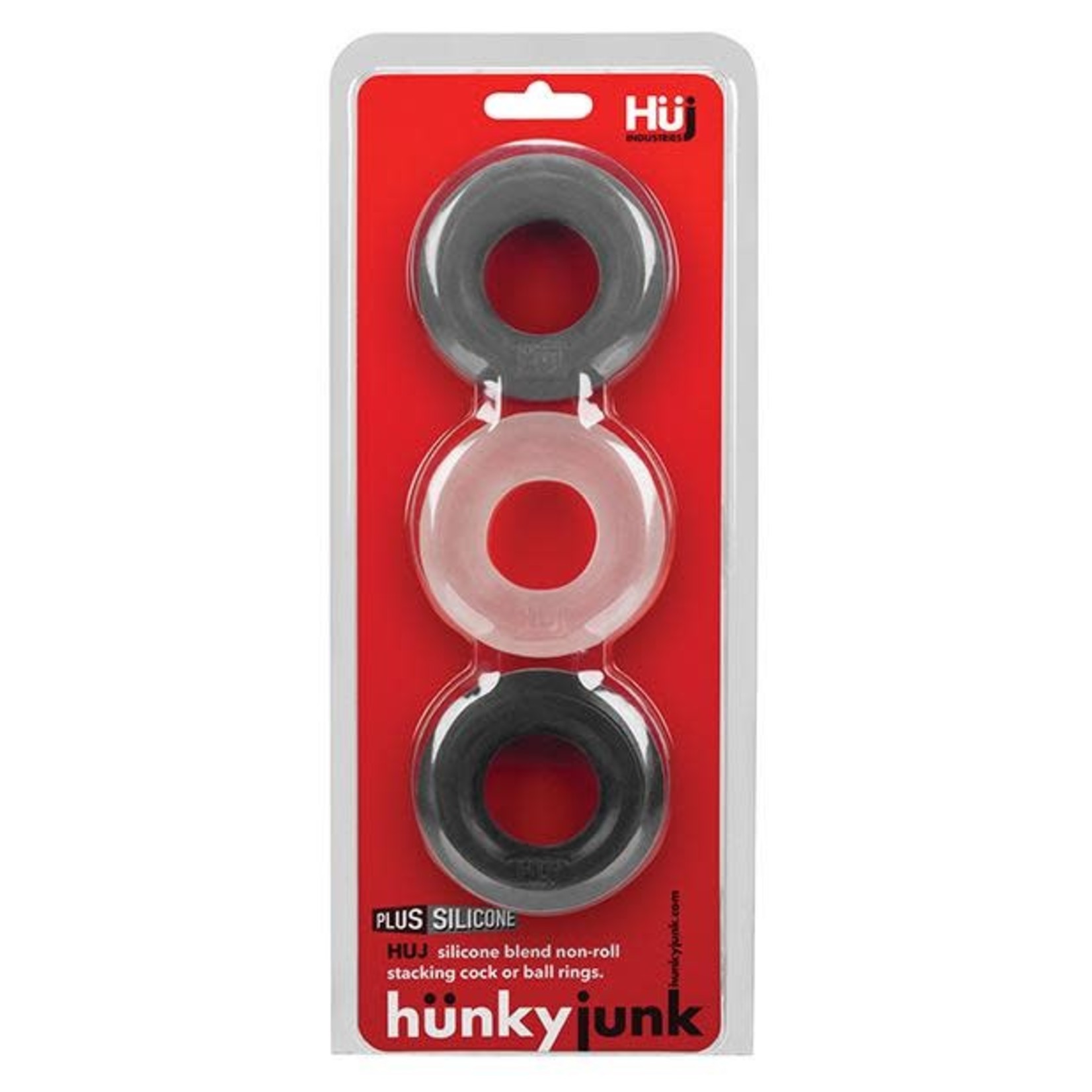 Hunky Junk Hunky Junk - 3 Pack C-Ring Color Tar Multi