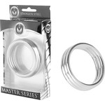 Master Series Master Series - Echo 2” Stainless Steel Triple Cock Ring