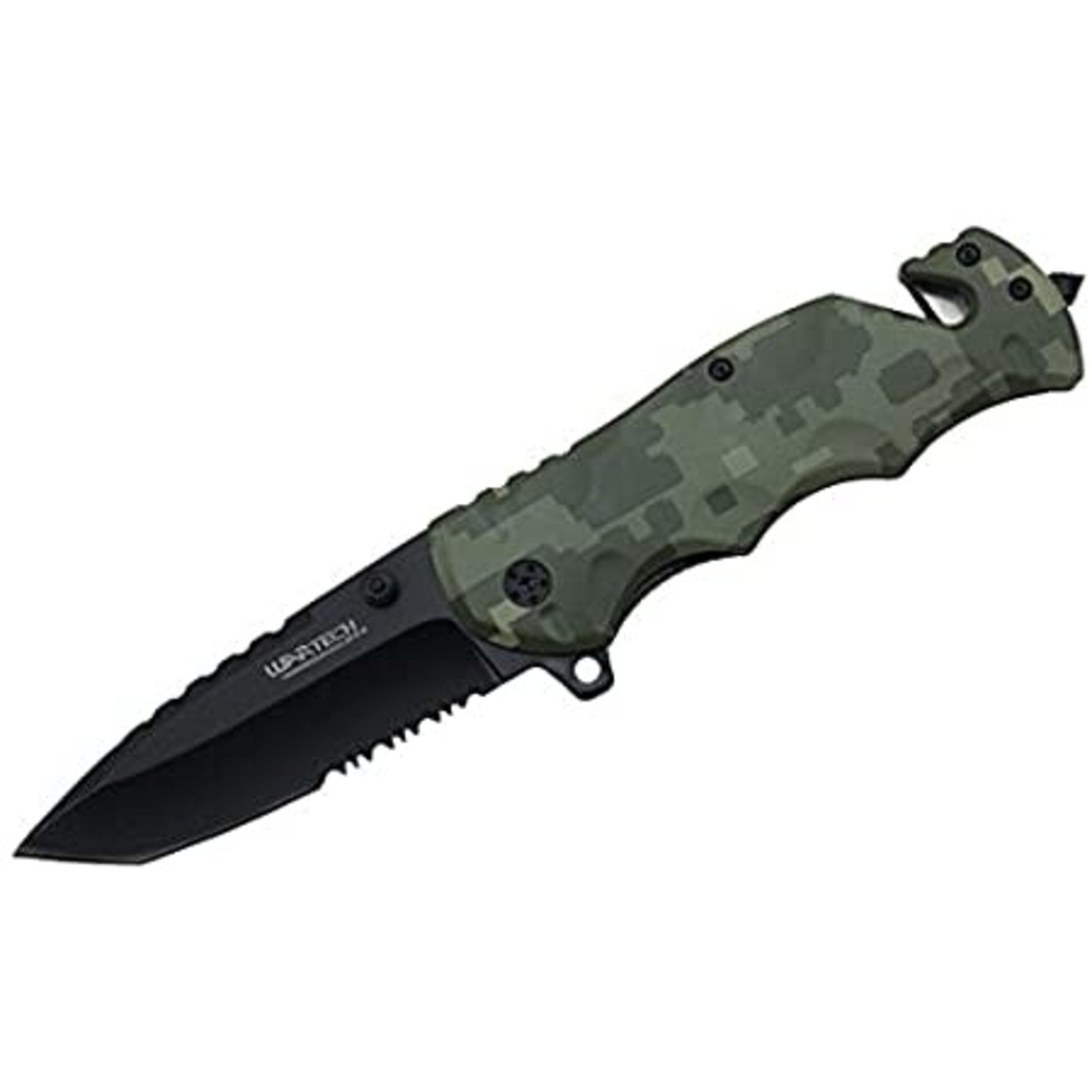 Wartech 8” Wartech Camouflage Army Pocket Knife