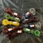 Spoon Decorative Pipes: Assorted Colors & Styles