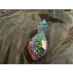 Turtle [With Snake] Colored Glass Pipe
