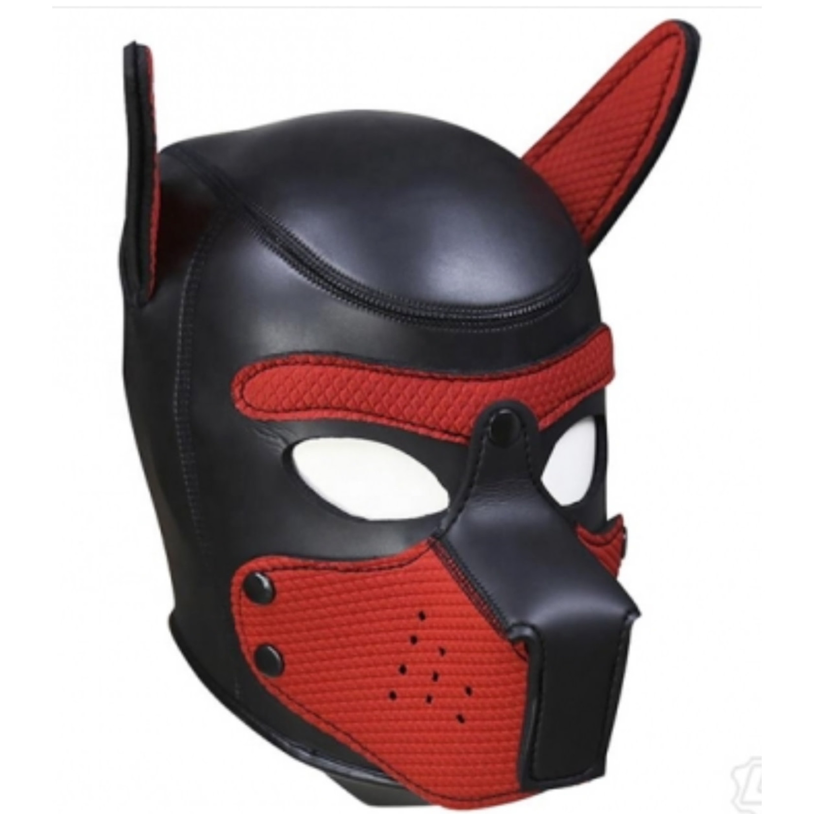 Kookie Kookie - Neoprene Pup Mask Black Hood with  Colored Snout or Colored Hood with Black Snout