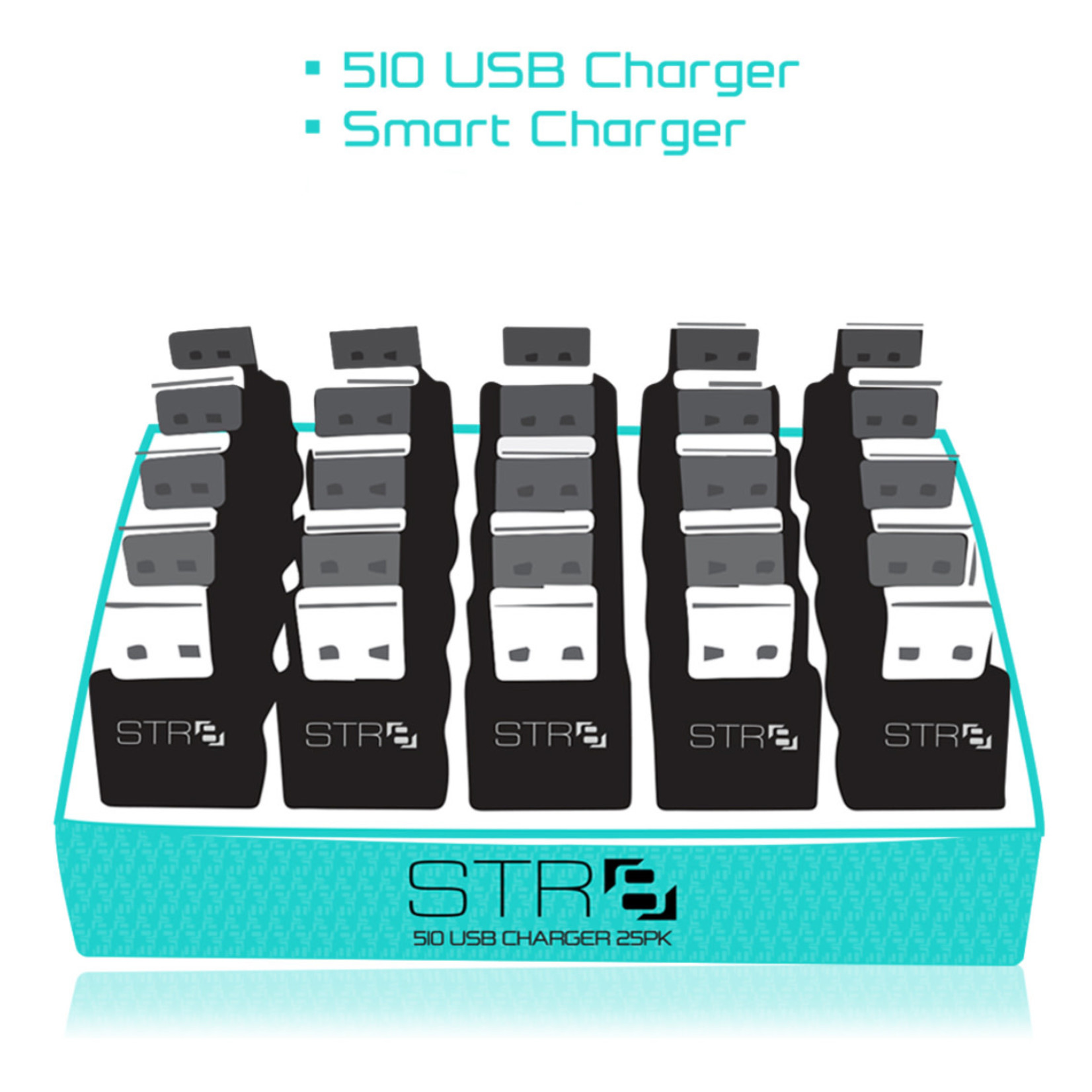 Str8 STR8 USB Vape Pen Charger (510 Threading & Smart)