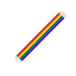 Rainbow Depot Rainbow Pride Slap Bracelet