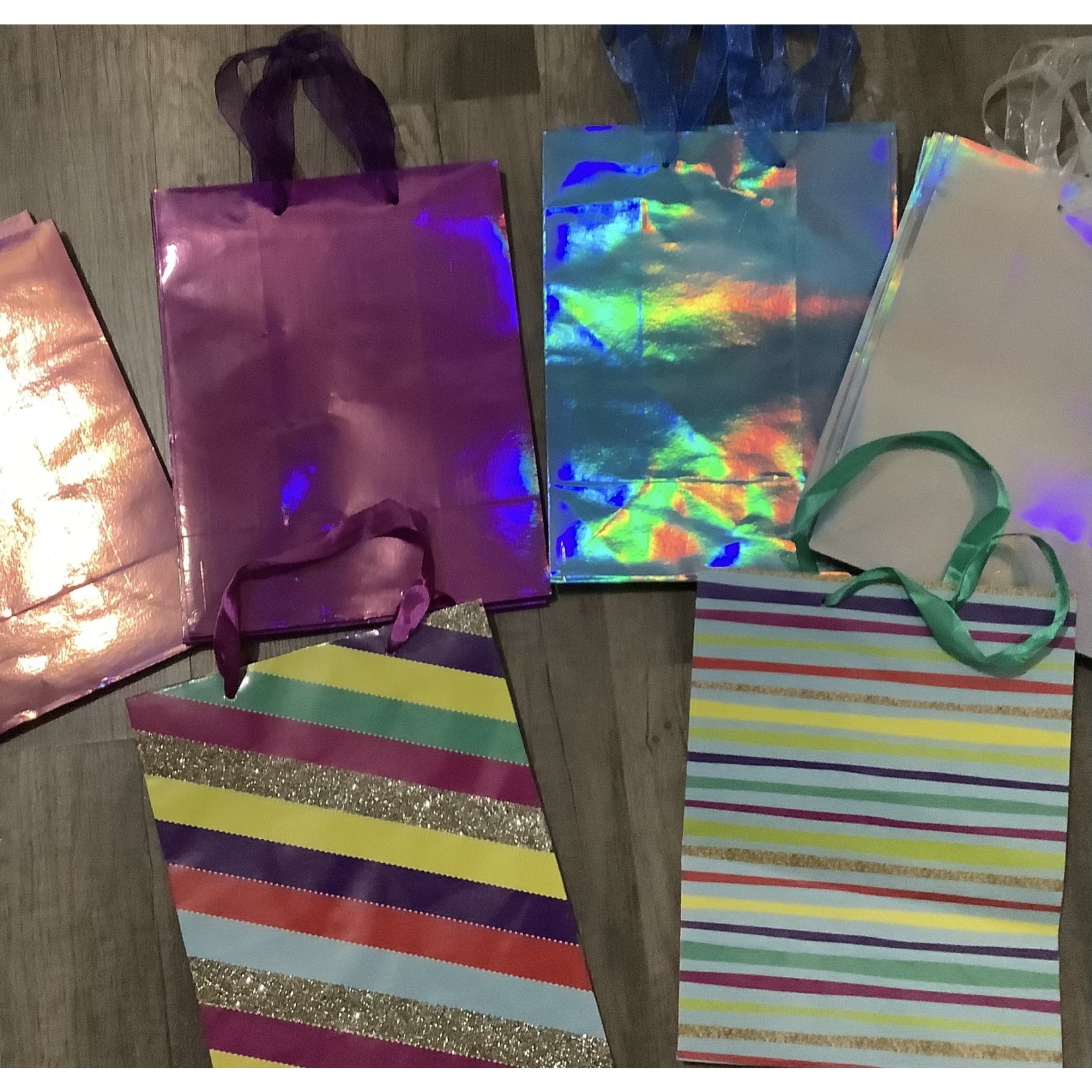 Voila Gift Bags Assorted Colors- Medium
