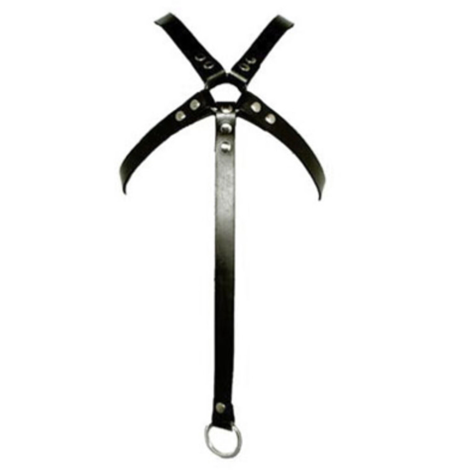 Kookie Kookie- Black Leather Cock Strap