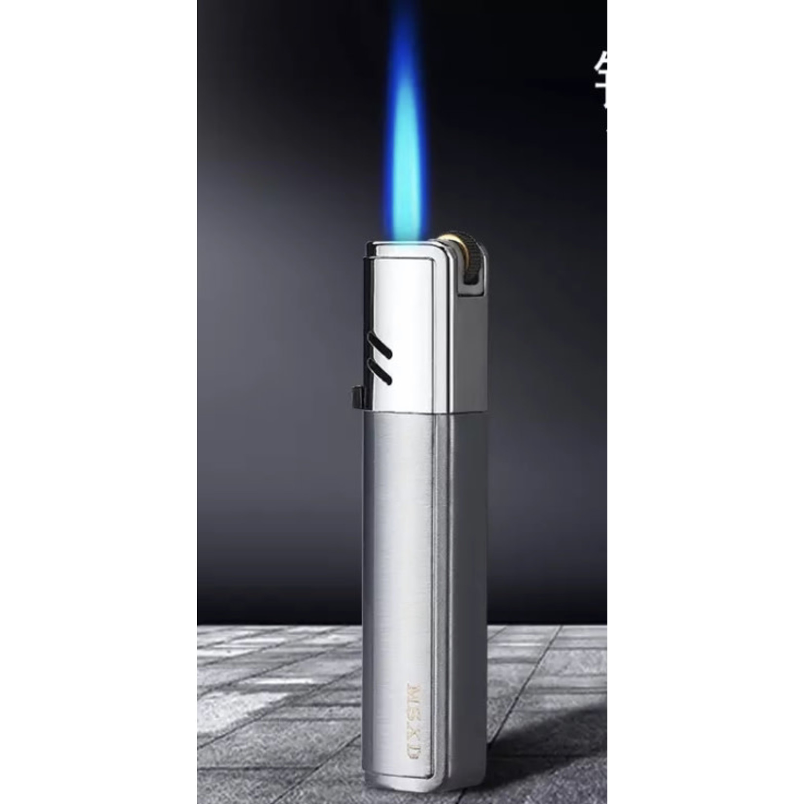 Jobon Jobon One Triple Torch Lighter Metal Jet Flame w/ Flint