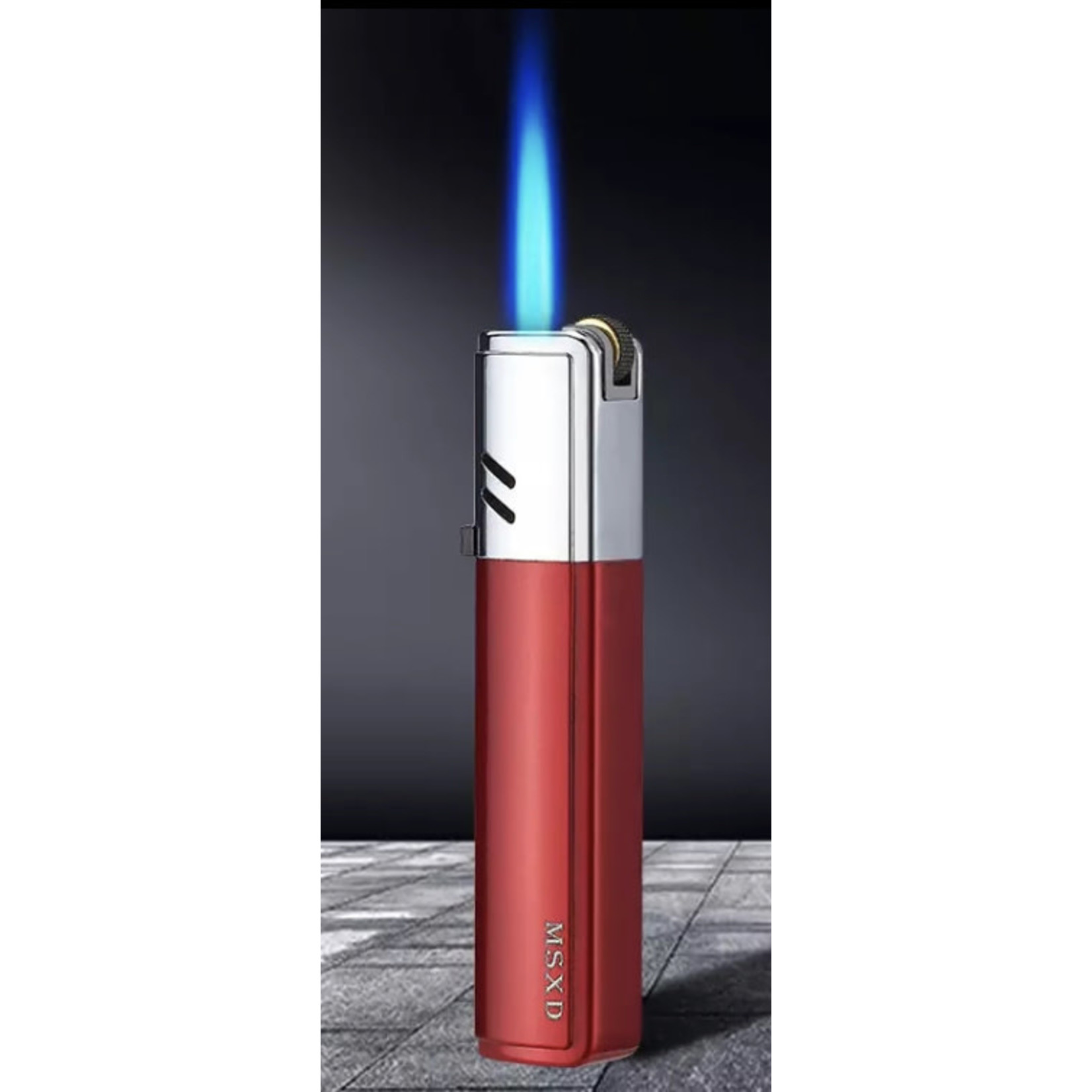 Jobon Jobon One Triple Torch Lighter Metal Jet Flame w/ Flint