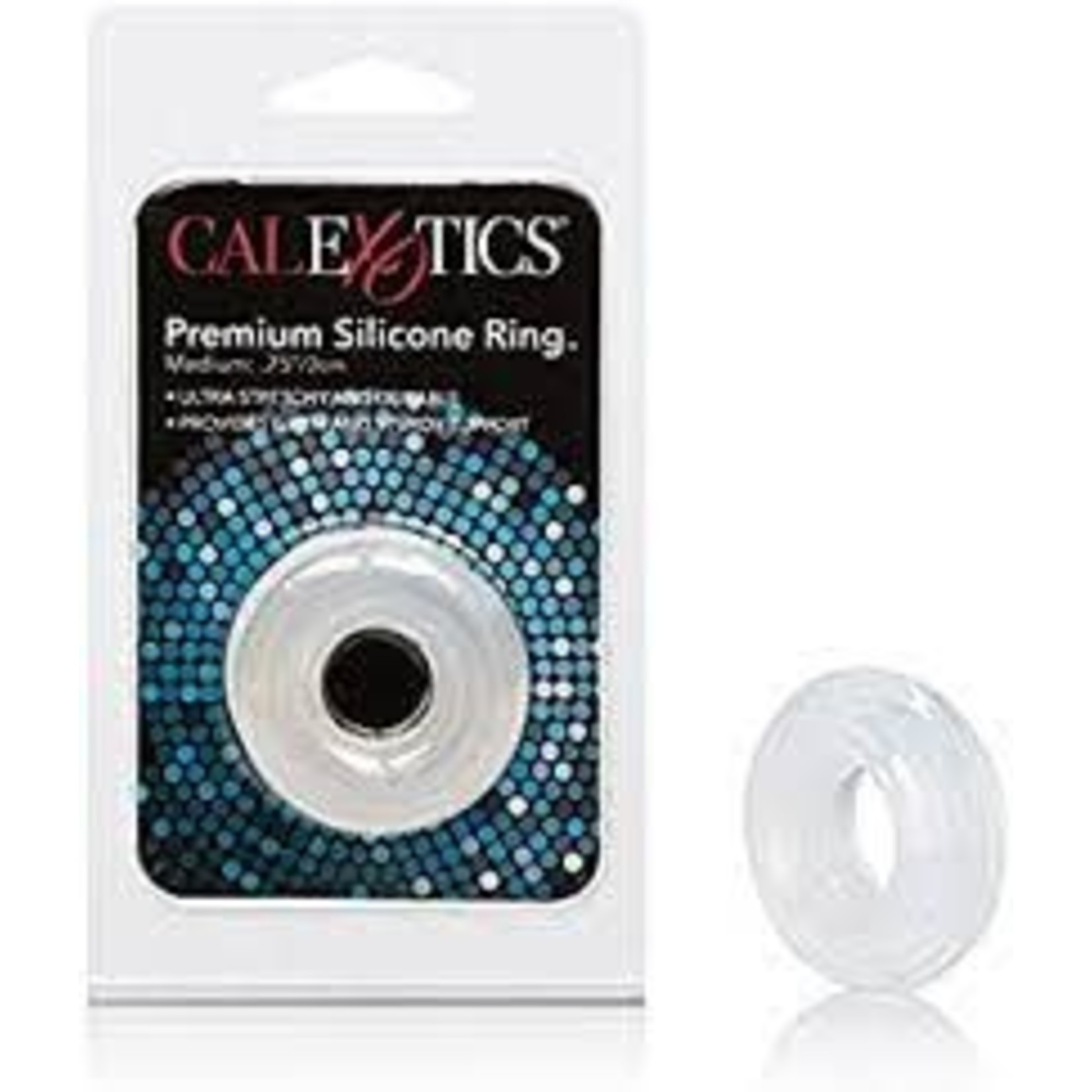 Calexotics CalExotics Premium Silicone Clear Cock Ring