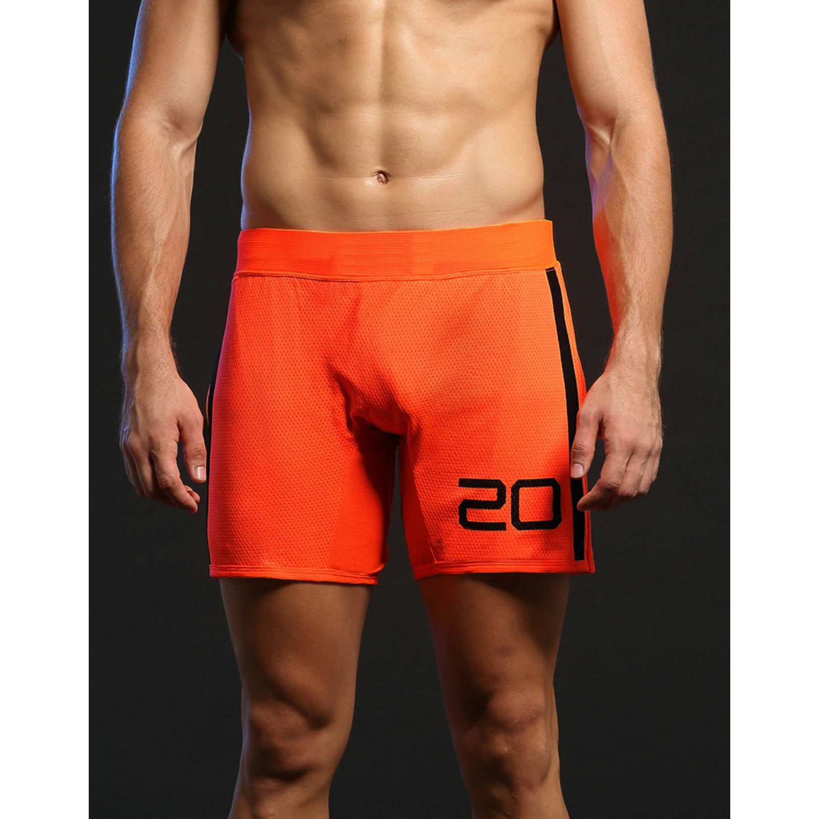 Seobean TAUWELL Double Layer Mesh All Over Sport Shorts