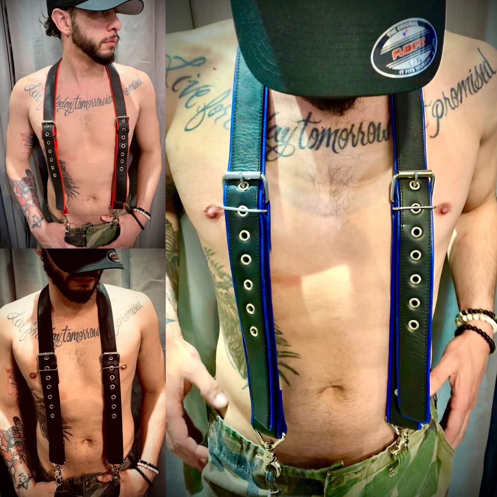 MS Leather Suspenders