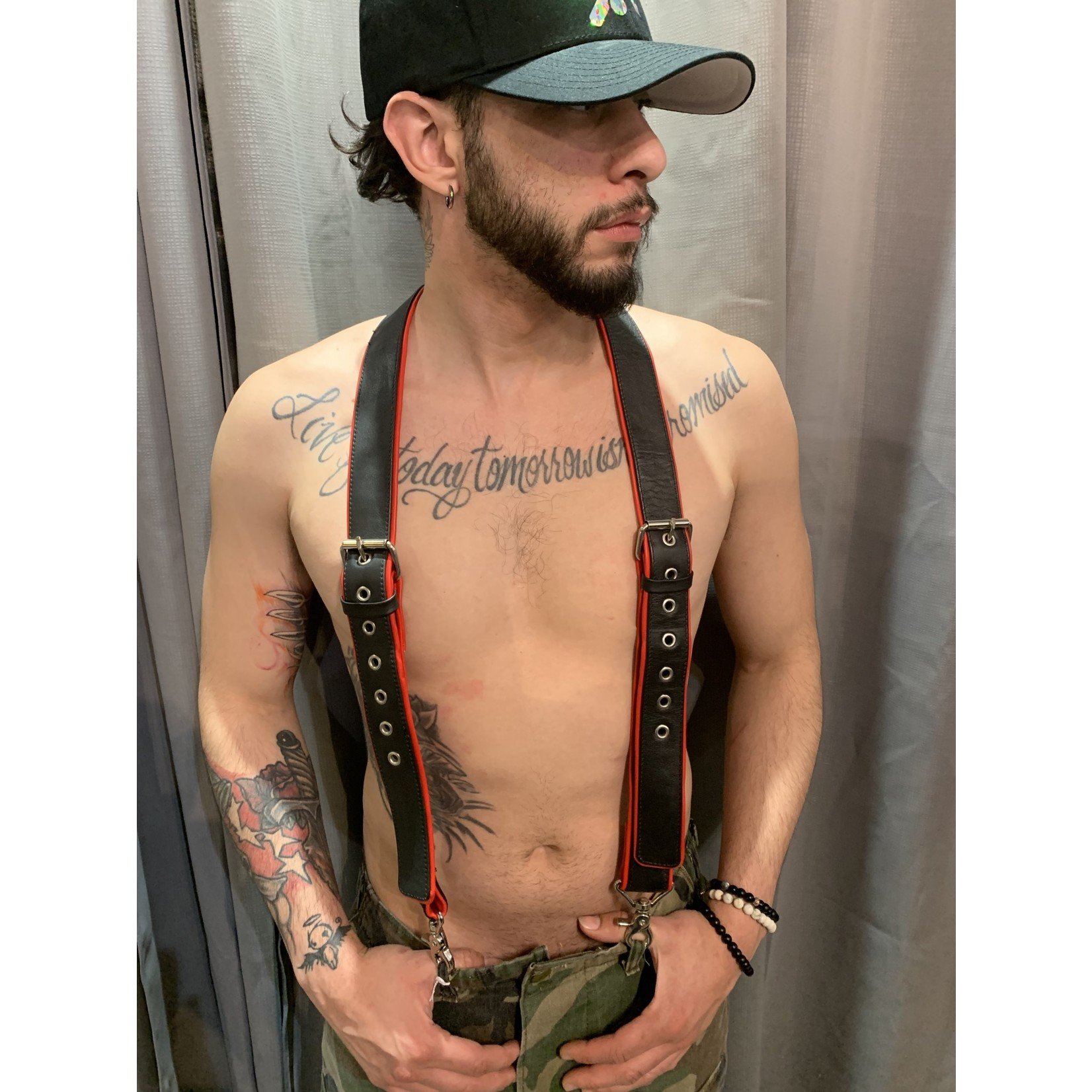 MS Leather Suspenders