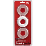 Hunky Junk Hunky Junk - 3pk C-Rings - Whites