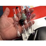 goo wholesale Glass One Hitter Middle Colored Bubble