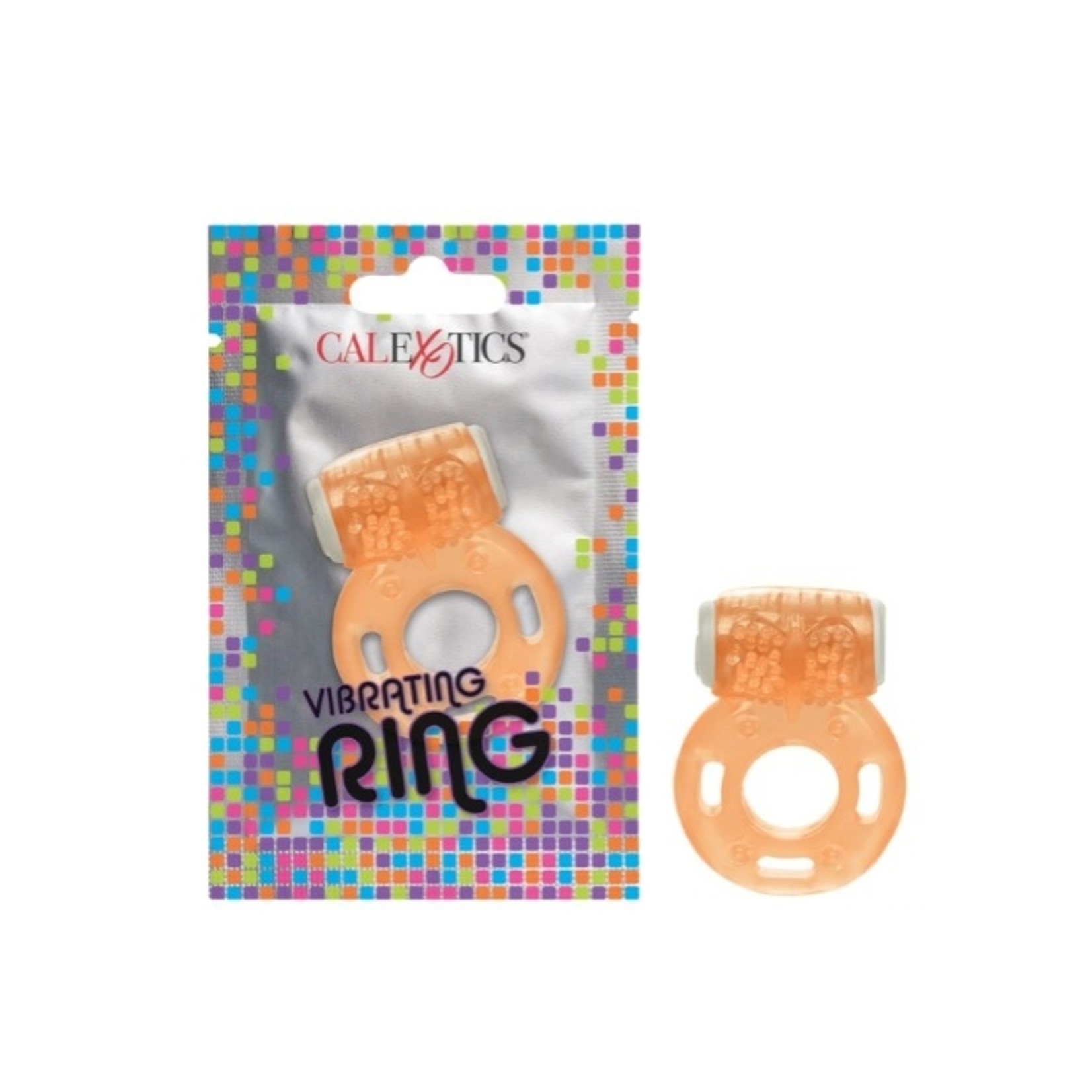 Calexotics Cale Exorics -Foil Pack Vibrating Cock Ring