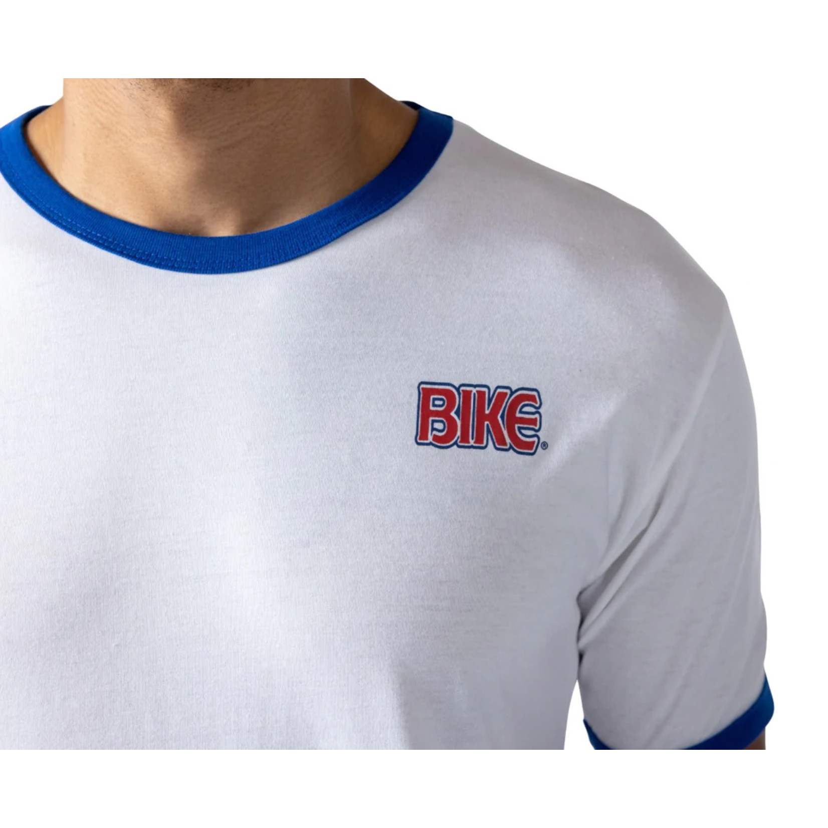 Bike Athletic BIKE Classic Ringer T-Shirt White/Blue