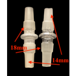 14/18mm Male to 14/18mm Male Connector