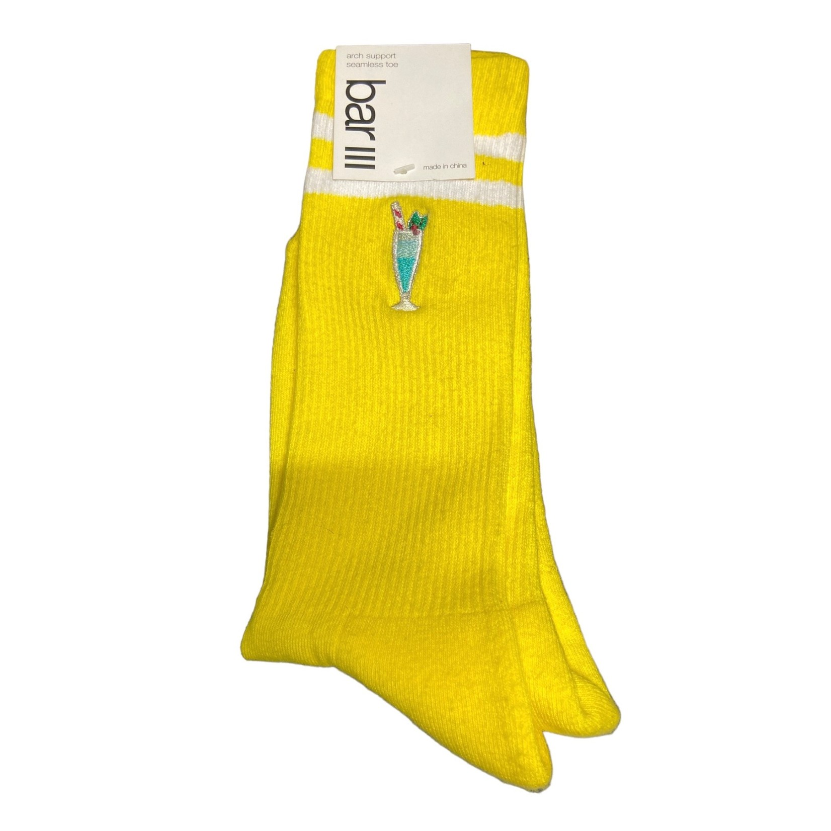 Bar III Bar III - Knee High Socks - Yellow