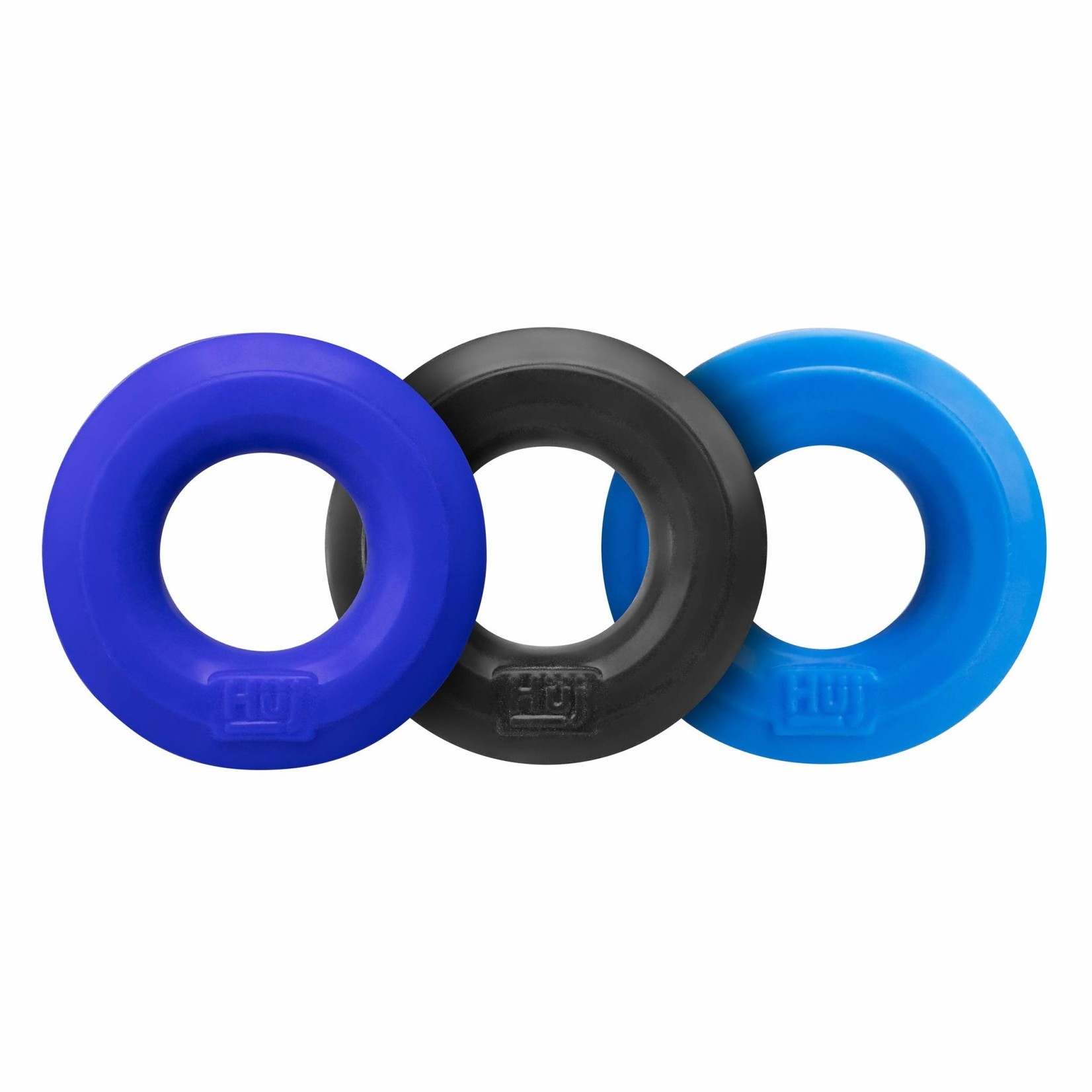 Hunky Junk Hunky Junk - 3 Pack C-Ring - Blue Multi