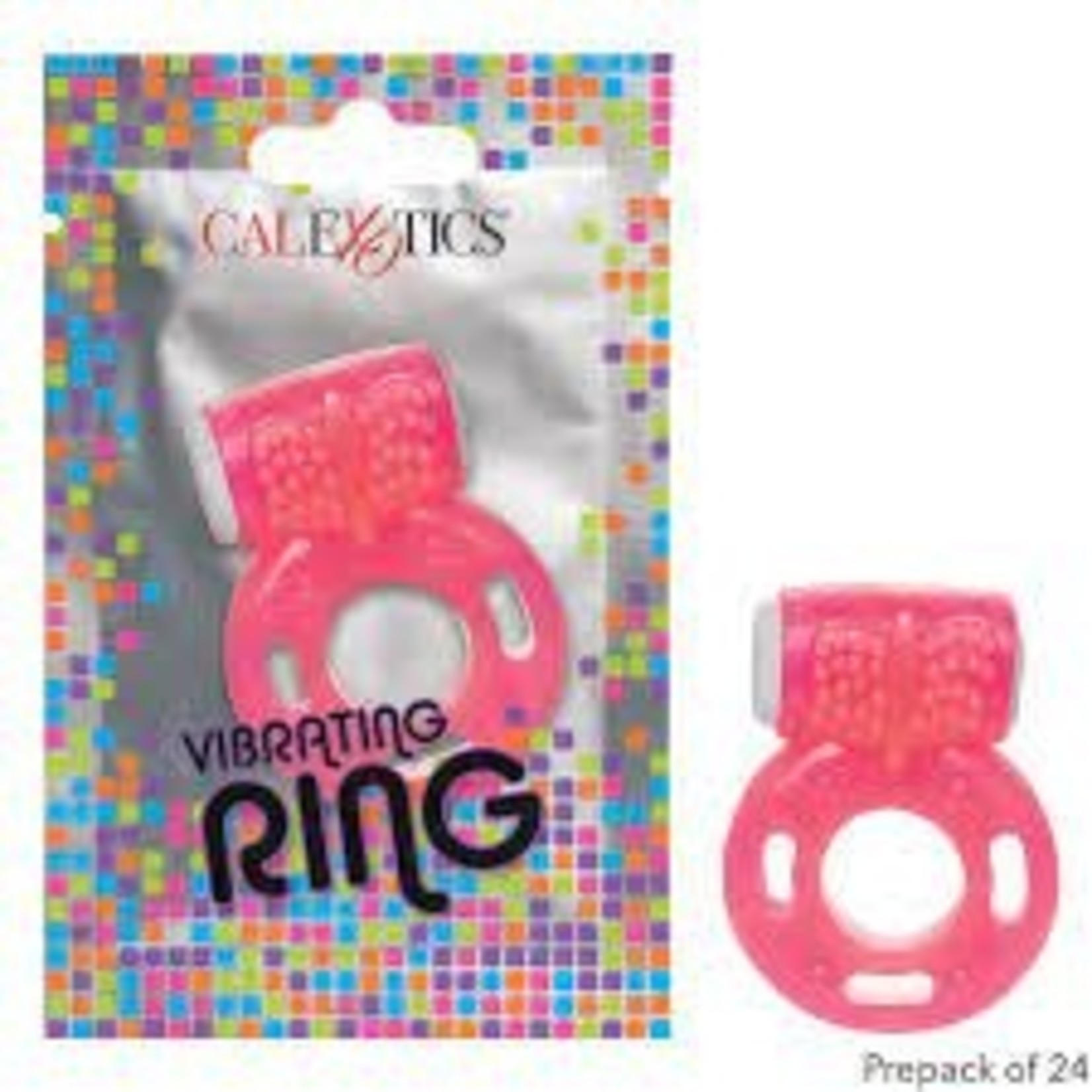 Calexotics Cale Exorics -Foil Pack Vibrating Cock Ring