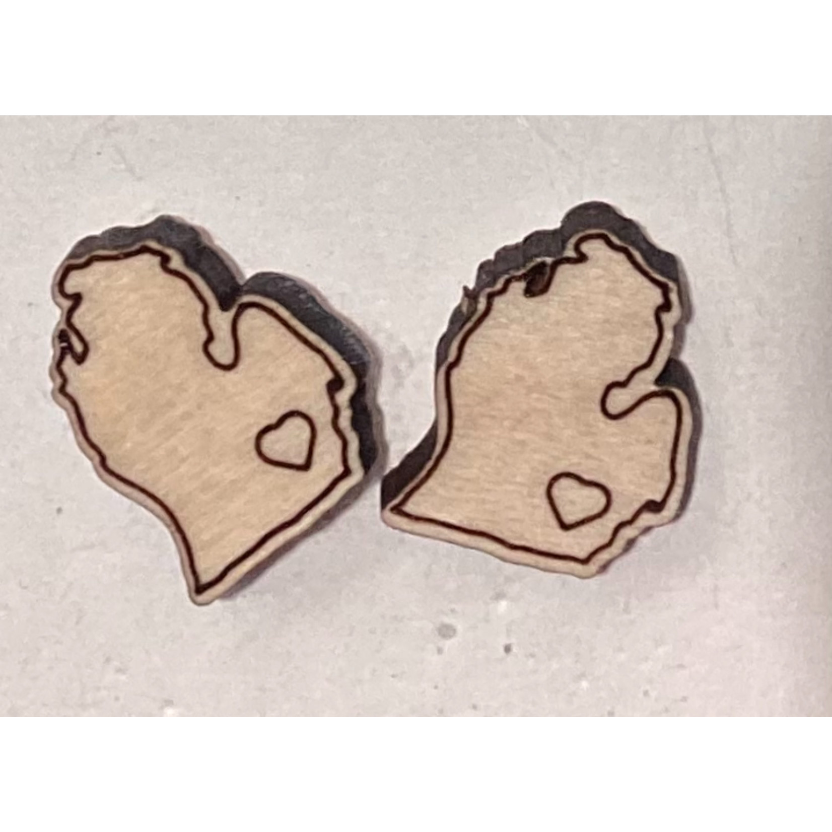 Handmade Earrings - Wood