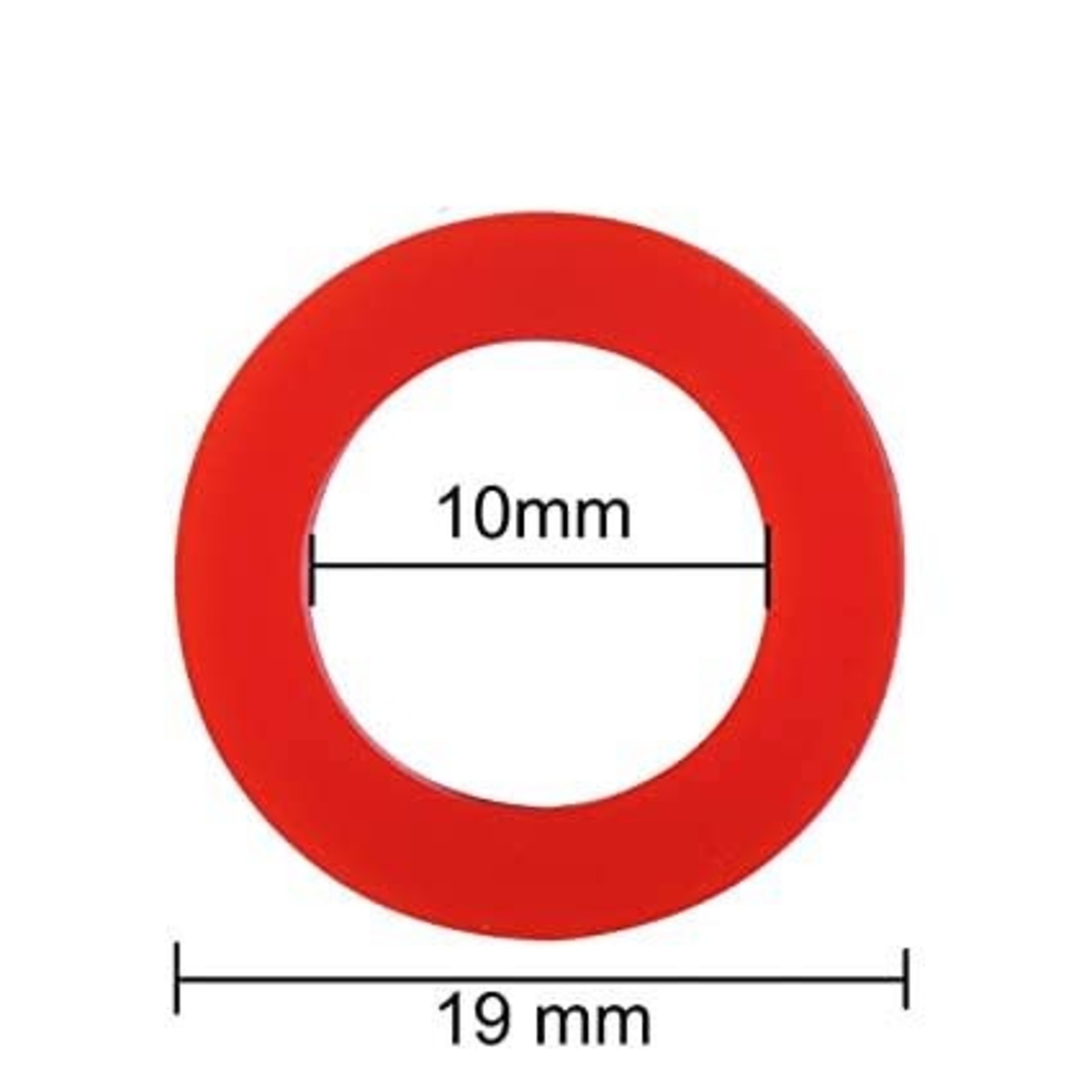 Replacement Rubber Washers for Shower Hose - 2 Pack