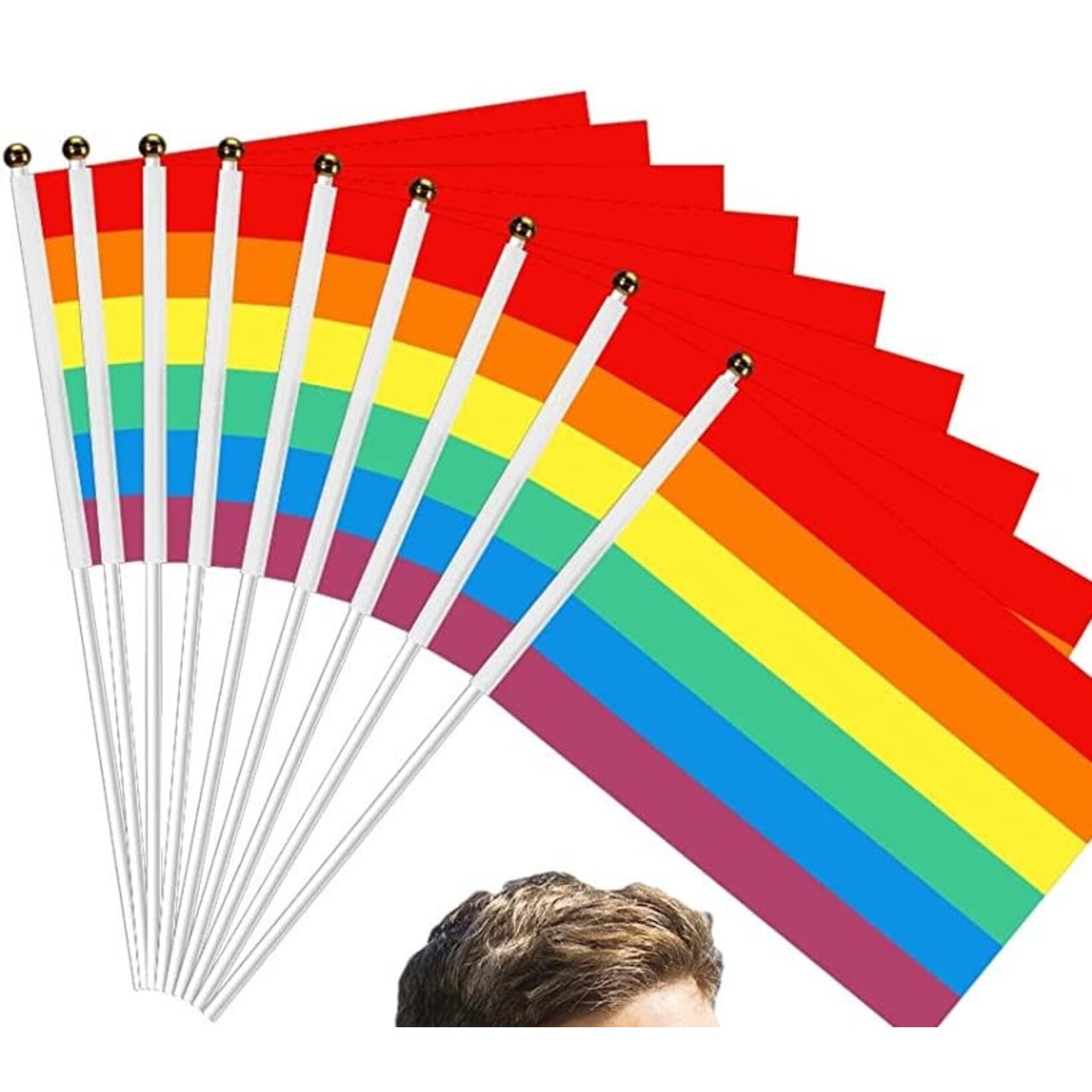 Small Rainbow Pride Flag